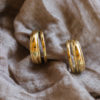 Triple Hoop Earrings - Image 2